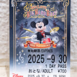ディズニーリゾートライン 「We Love ビッグバンドビート」デザインフリーきっぷ　最終日