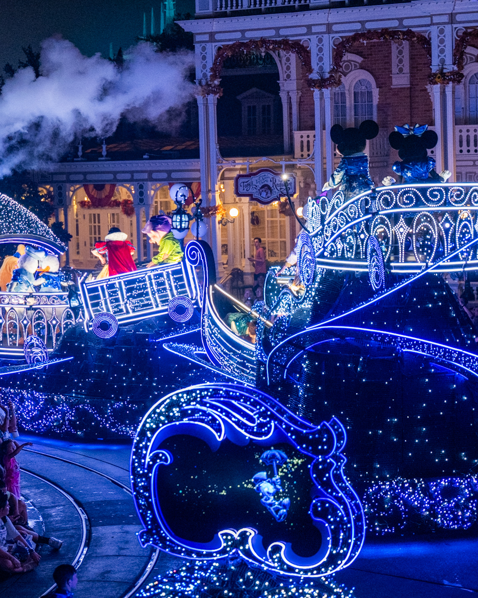 ウォルト・ディズニー・ワールド 新パレード「ディズニー・スターライト：ドリーム・ザ・ナイト・アウェイ」ファイナルフロート
