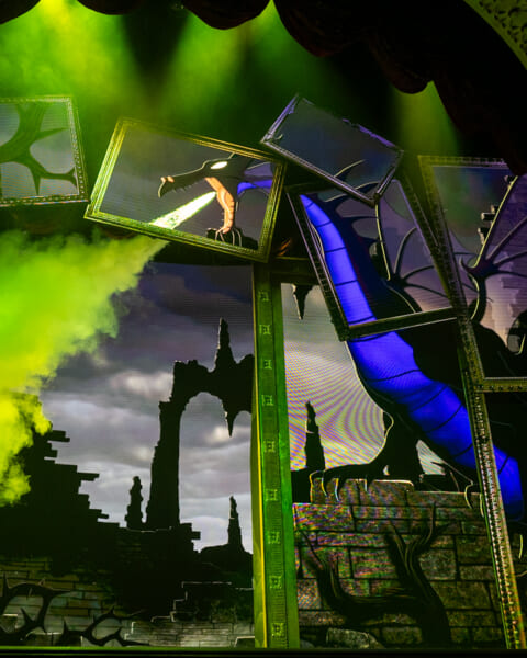 ディズニー・ハリウッド・スタジオ「ディズニーヴィランズ：アンフェアリー・エバー・アフター」マレフィセントドラゴン