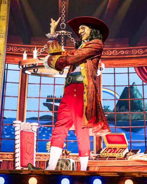 ディズニー・ハリウッド・スタジオ「ディズニーヴィランズ：アンフェアリー・エバー・アフター」フック船長1