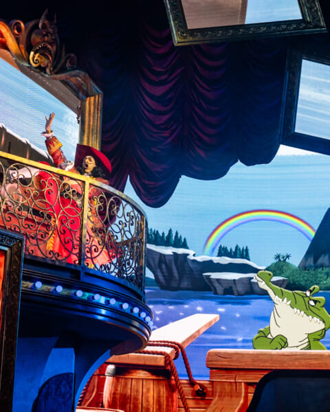 ディズニー・ハリウッド・スタジオ「ディズニーヴィランズ：アンフェアリー・エバー・アフター」フック船長3