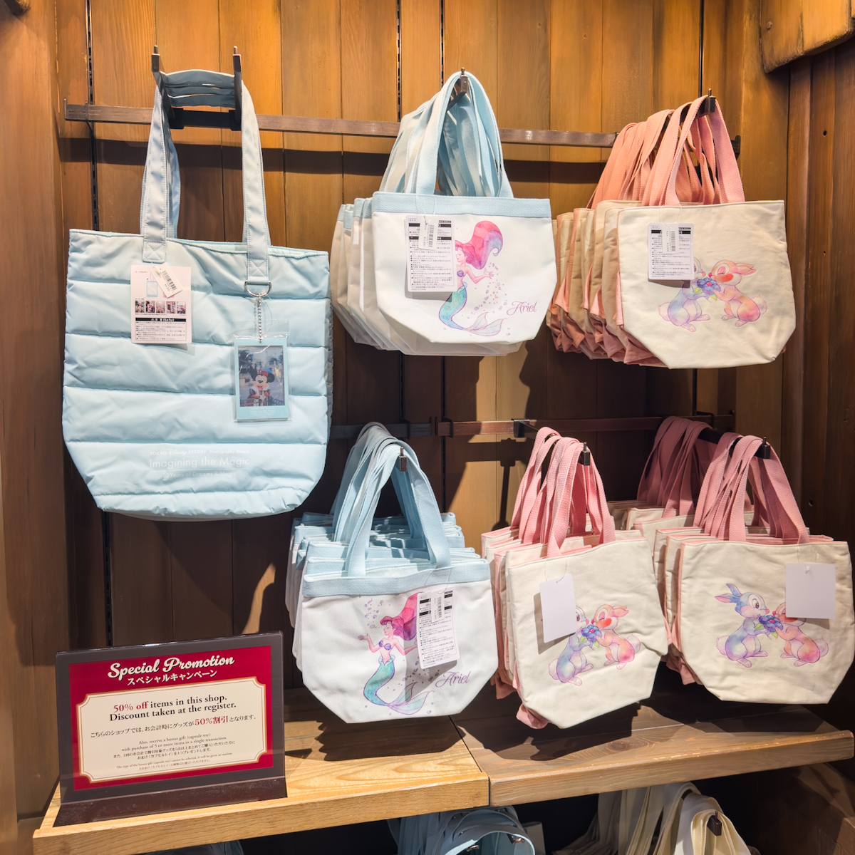 東京ディズニーランド&シー スペシャルキャンペーン　グッズ