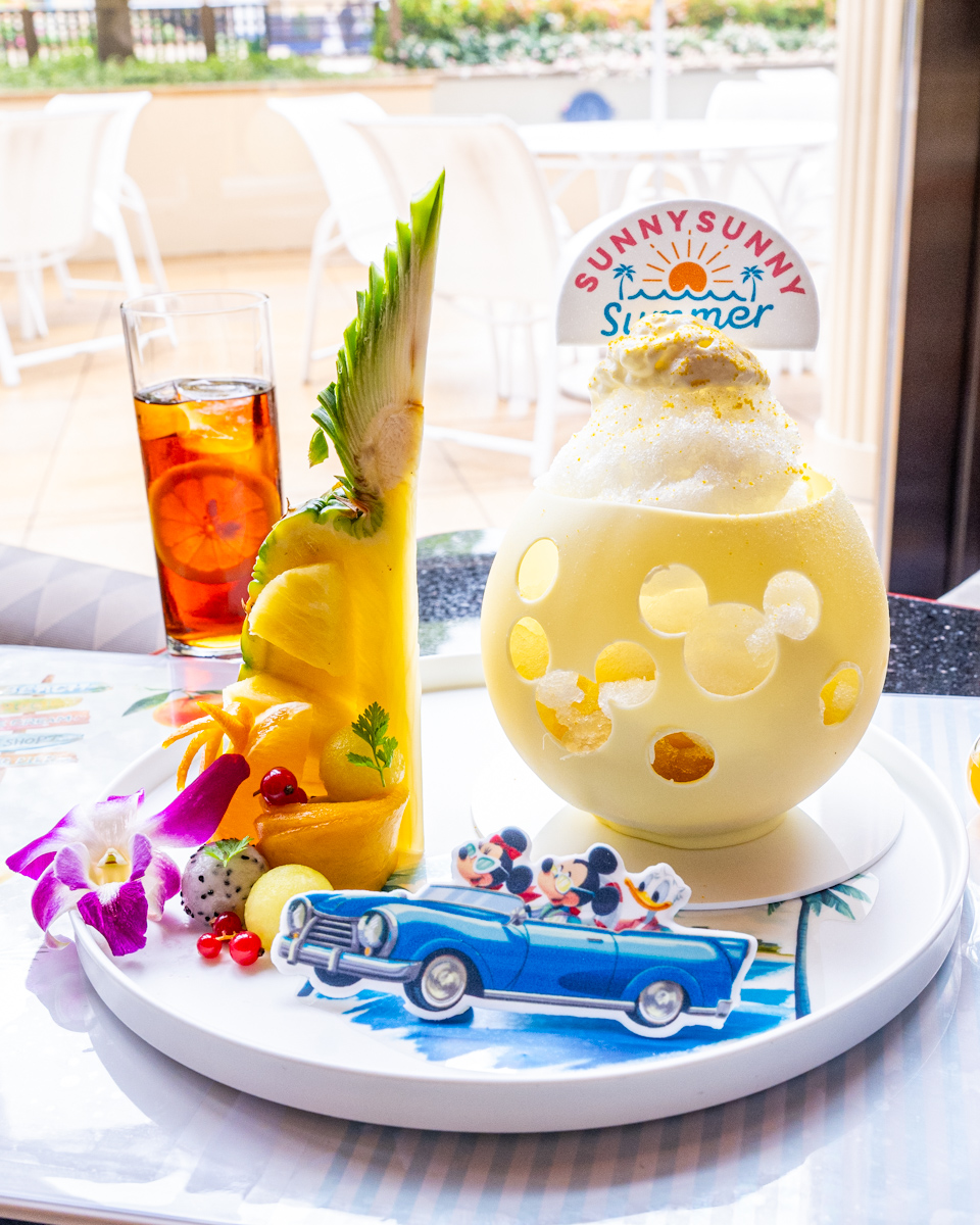 ハイピリオン・ラウンジ「“Sunny Sunny Summer”プレミアムスウィーツセット　ホワイトチョコ