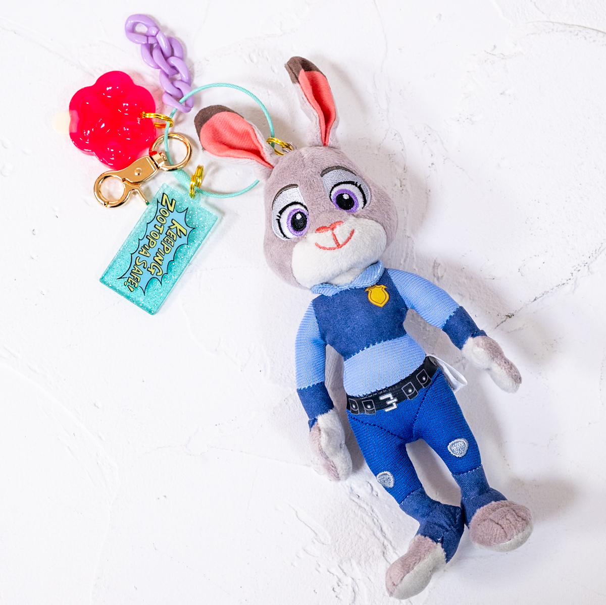 ジュディ・ホップス ぬいぐるみキーホルダー・キーチェーン ZOOTOPIA COMIC STYLE