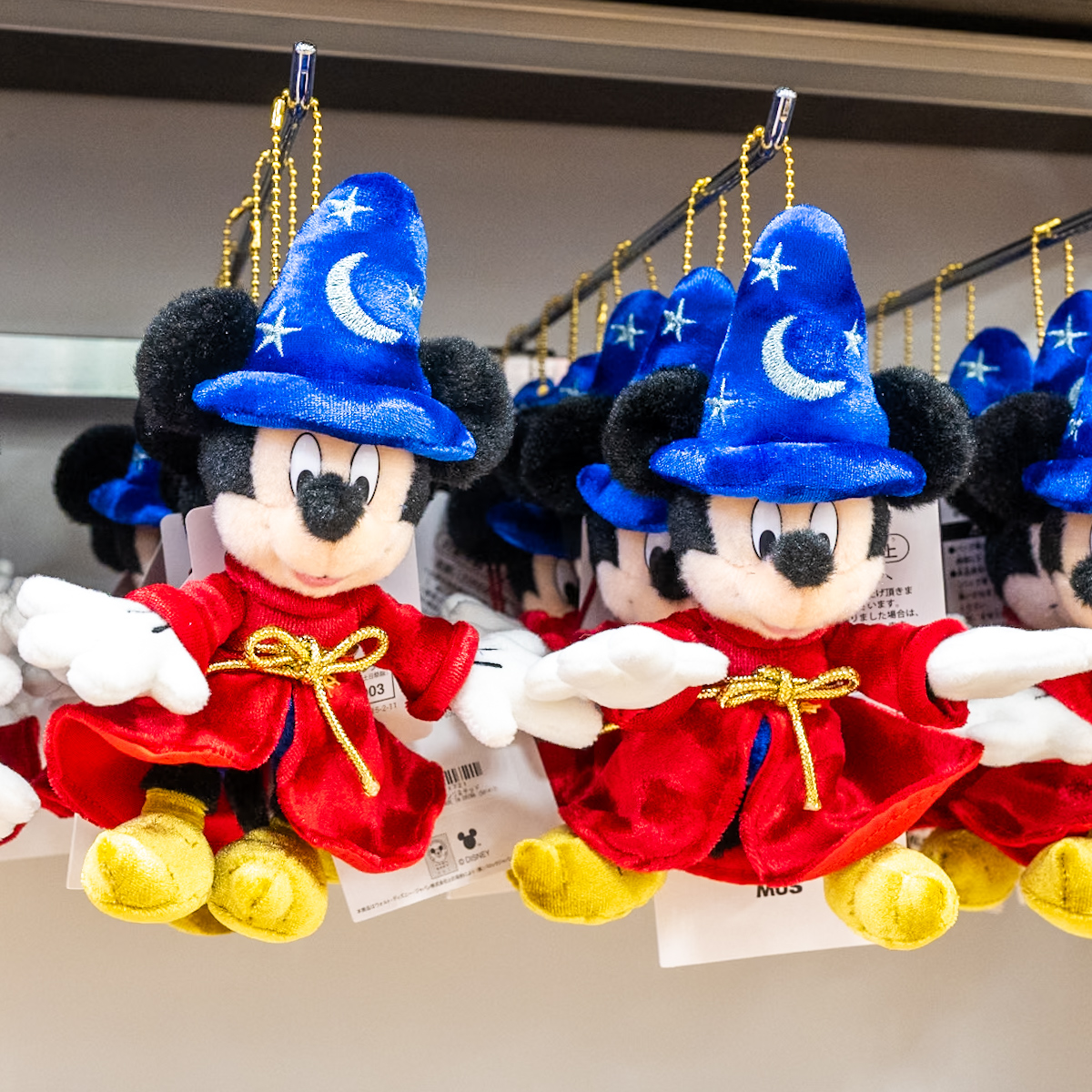 日本橋三越本店先行販売＜Disney SERIES CREATED by MUS＞010IAY56-2881 RETRO PLUSH/FANTASIA キーチェーン
