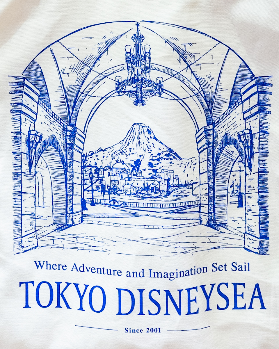 東京ディズニーシートートバッグ　デザイン