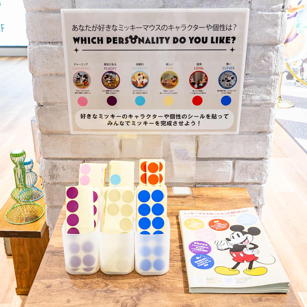 【1F】特別展示「What We Got 〜奇跡はきみと~」ミッキーの個性