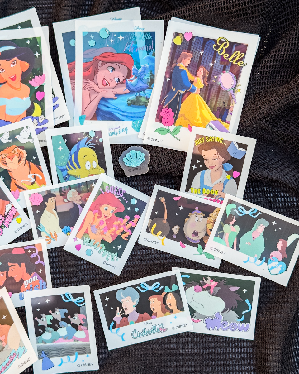 ディズニーストア インスタント写真風ステッカーセット4