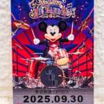ディズニーリゾートライン 「We Love ビッグバンドビート」実写デザインフリーきっぷ　最終日