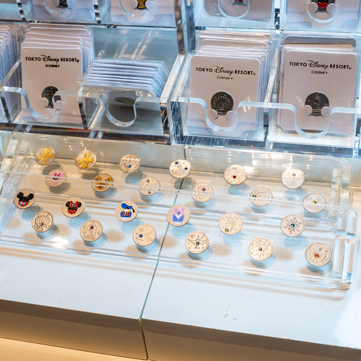 東京ディズニーランド「ガラスの靴」コンパクトミラー　新パーツ