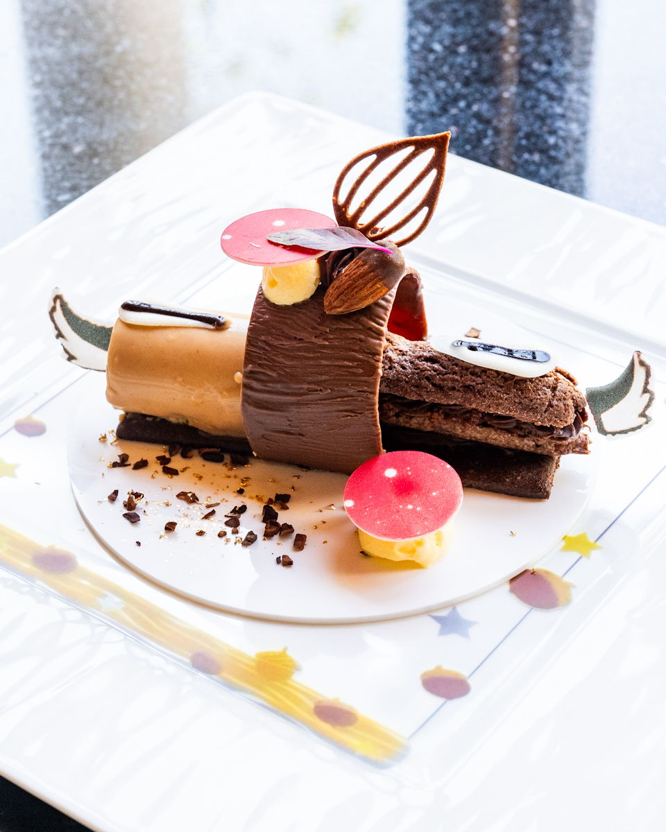 キャラメルムースとチョコレートエクレア2
