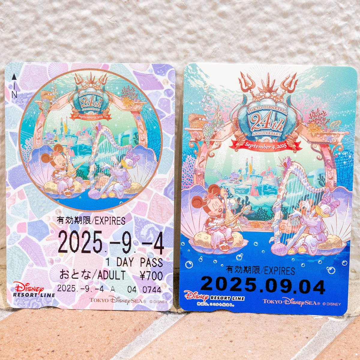 ディズニーリゾートライン”東京ディズニーシー24周年を記念したフリーきっぷ