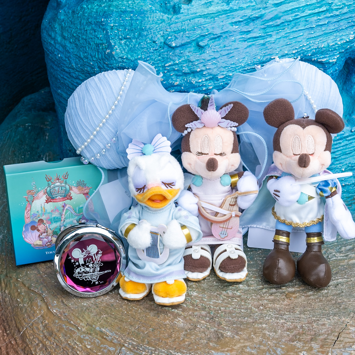 東京ディズニーシー24周年記念グッズ（マーメイドラグーンがテーマ）