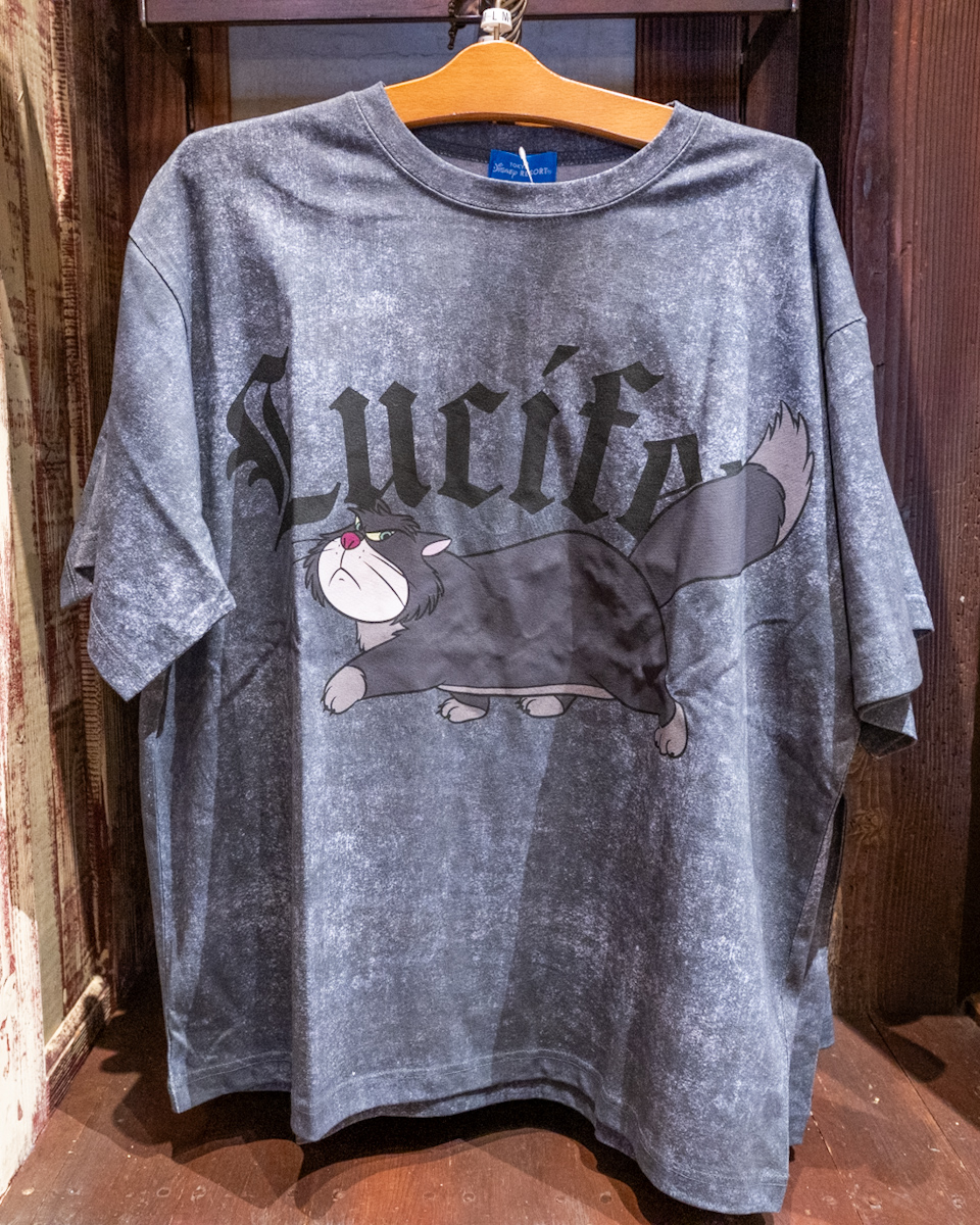 東京ディズニーランド『シンデレラ』ルシファーグッズ　Tシャツ