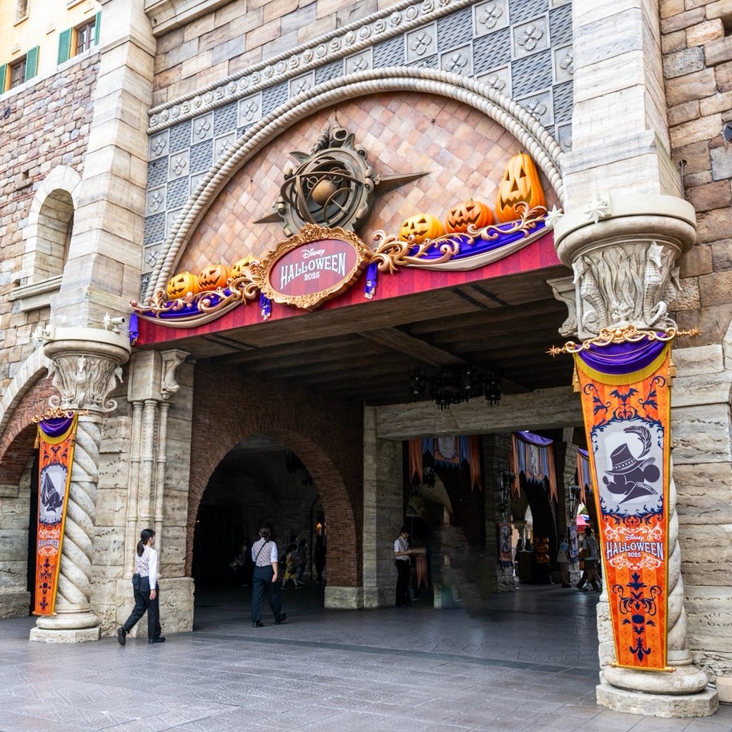 東京ディズニーシー”ディズニー・ハロウィーン2025”デコレーション