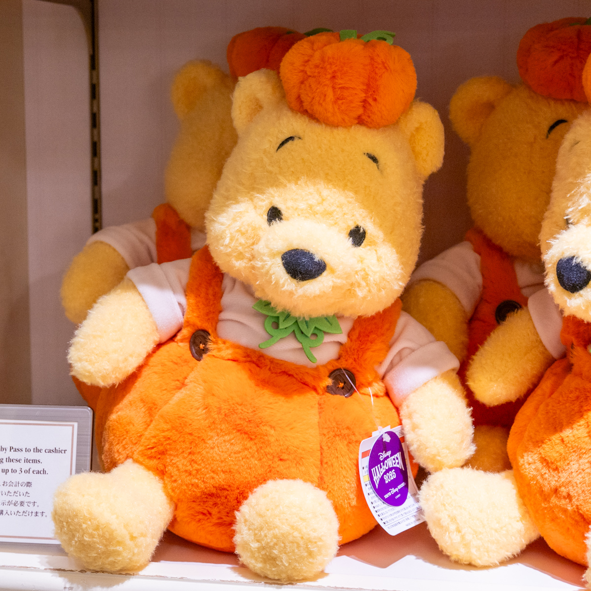 東京ディズニーリゾート「ディズニー・ハロウィーン2025」くまのプーさんぬいぐるみ
