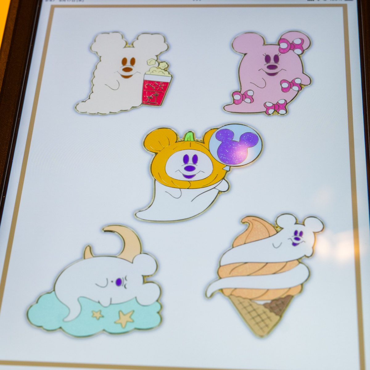 ”ディズニー・ハロウィーン2025”失敗景品　ピンバッジ