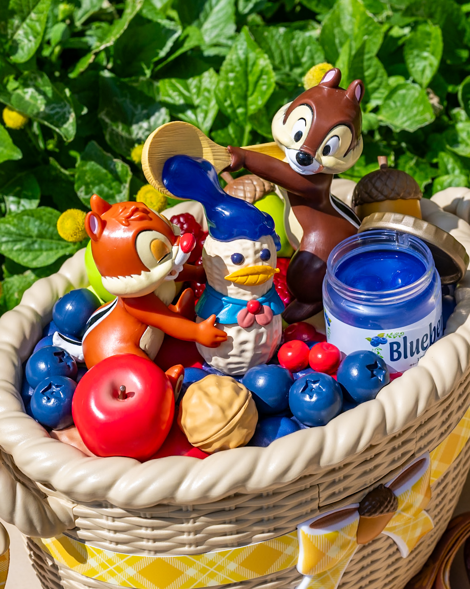 東京ディズニーランド『チップ＆デール』ポップコーンバケット　上部