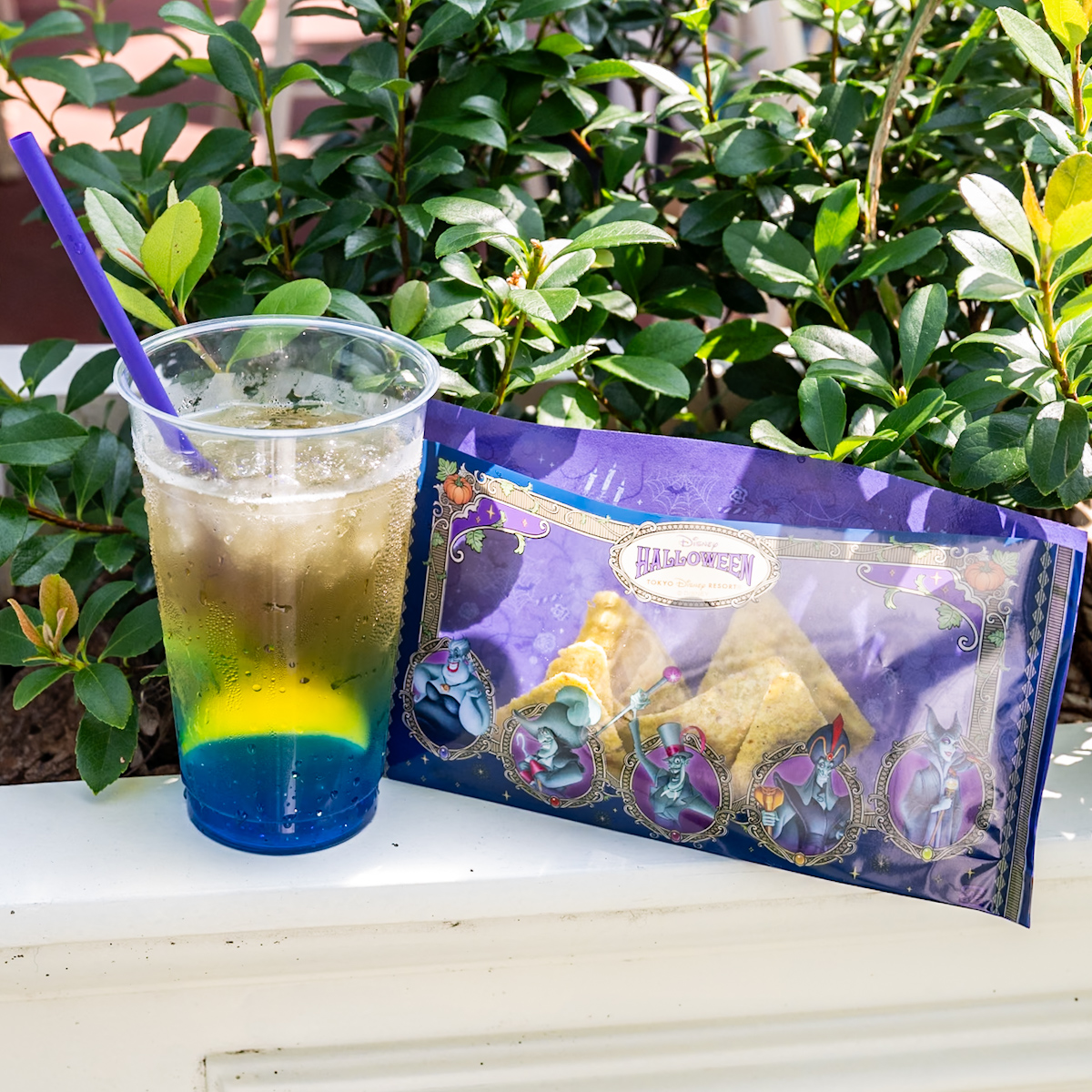 東京ディズニーランド「ソフトランディング」購入時トリック・オア・トリート！の声かけでコーンチップスプレゼント