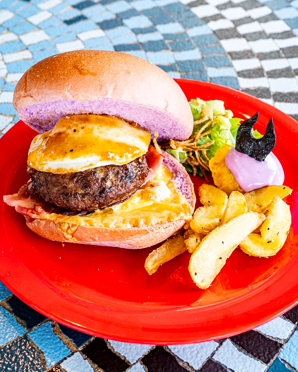 ハンバーグバーガープレート