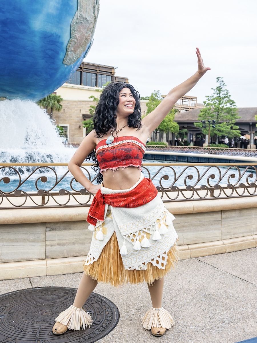 東京ディズニーシー『モアナと伝説の海』モアナグリーティング1