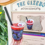 東京ディズニーランド“ディズニー・ハロウィーン2025”スパークリングゼリードリンク（コカ・コーラ＆ストロベリー）（フック船長モチーフ）