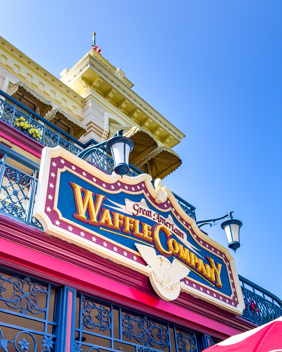 東京ディズニーランド『グレートアメリカン・ワッフルカンパニー』