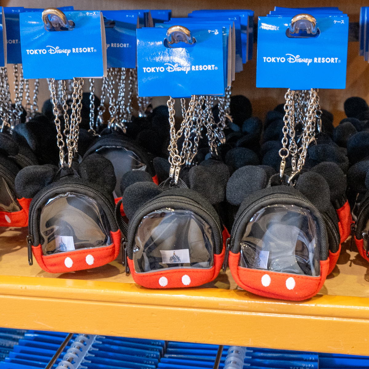東京ディズニーランド ミッキーバッグチャーム（リュックサック型ケース付き）