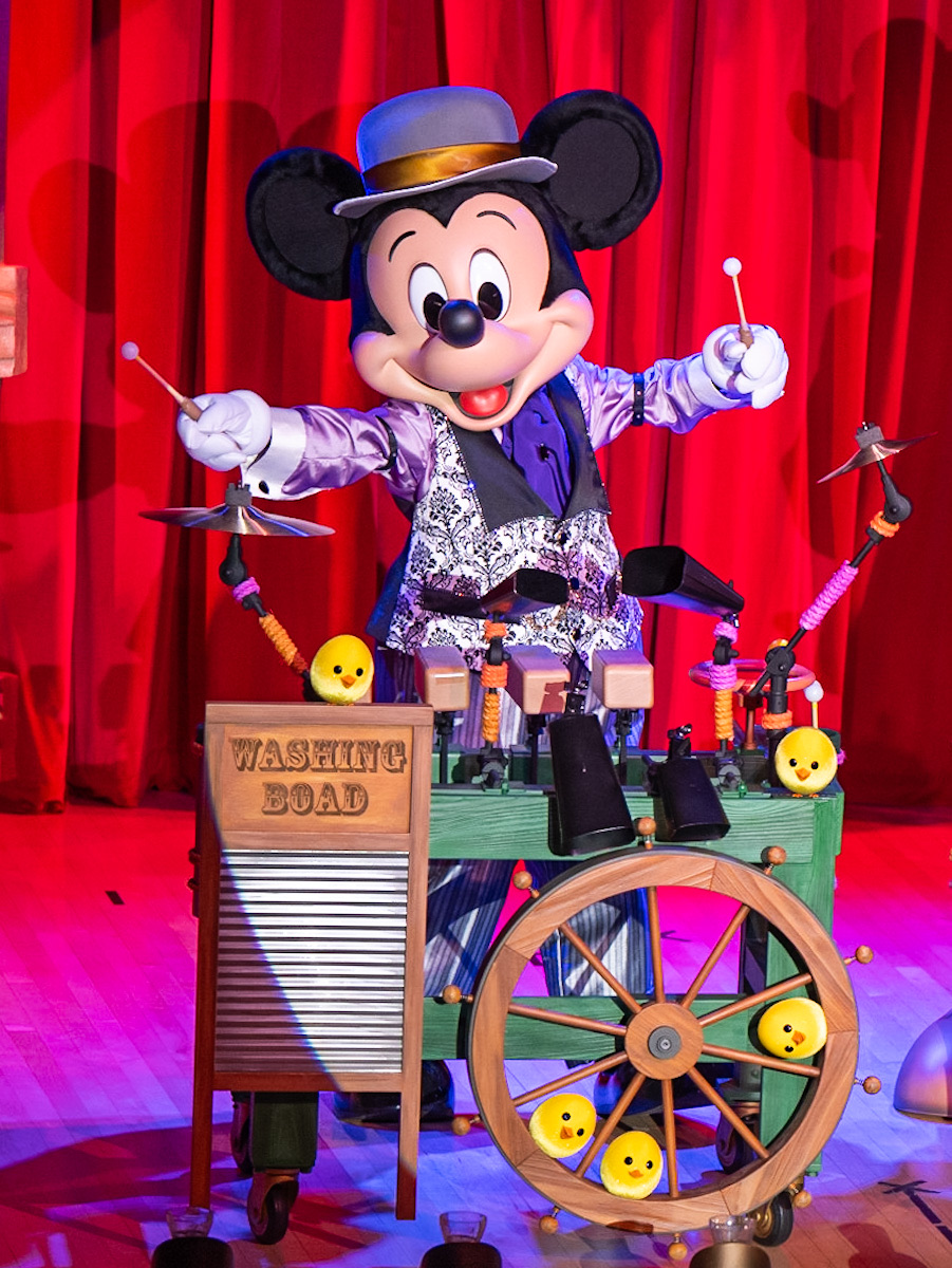 東京ディズニーランド「ザ・ダイヤモンド・バラエティマスター」ぬいぐるみバッジ　ミッキー1