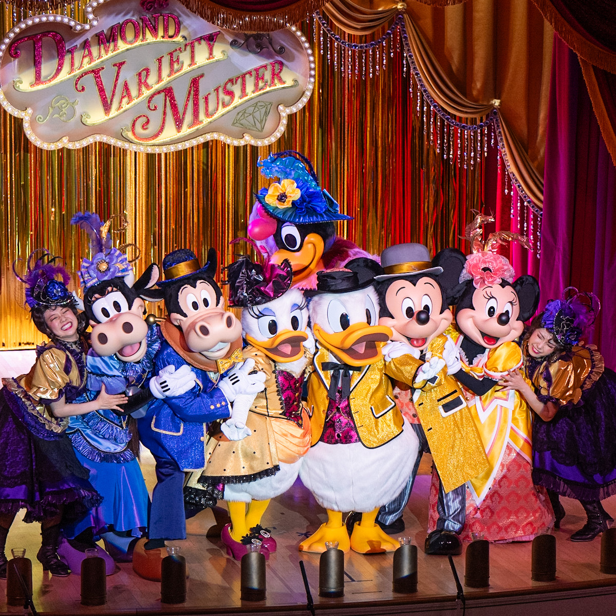 お着替えもできる！東京ディズニーランド「ザ・ダイヤモンド・バラエティマスター」