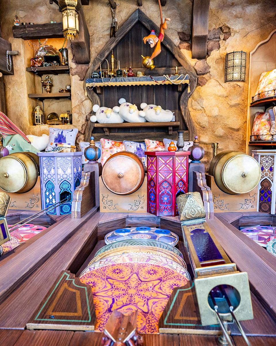 東京ディズニーシー「アブーズ・バザール」”ディズニー・ハロウィーン2025”景品　ボール転がし