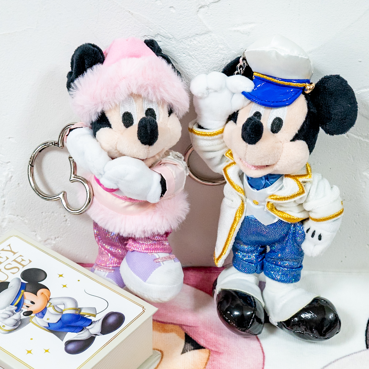 ミッキー ぬいぐるみキーホルダー・キーチェーン HAPPY BIRTHDAY MICKEY2