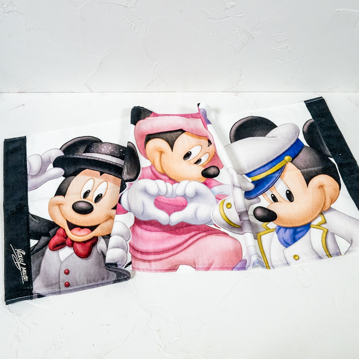 ミッキー フェイスタオル HAPPY BIRTHDAY MICKEY
