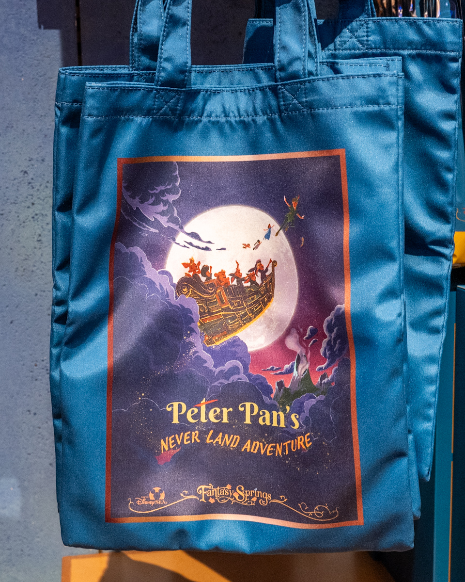 「ピーターパンのネバーランドアドベンチャー」トートバッグ