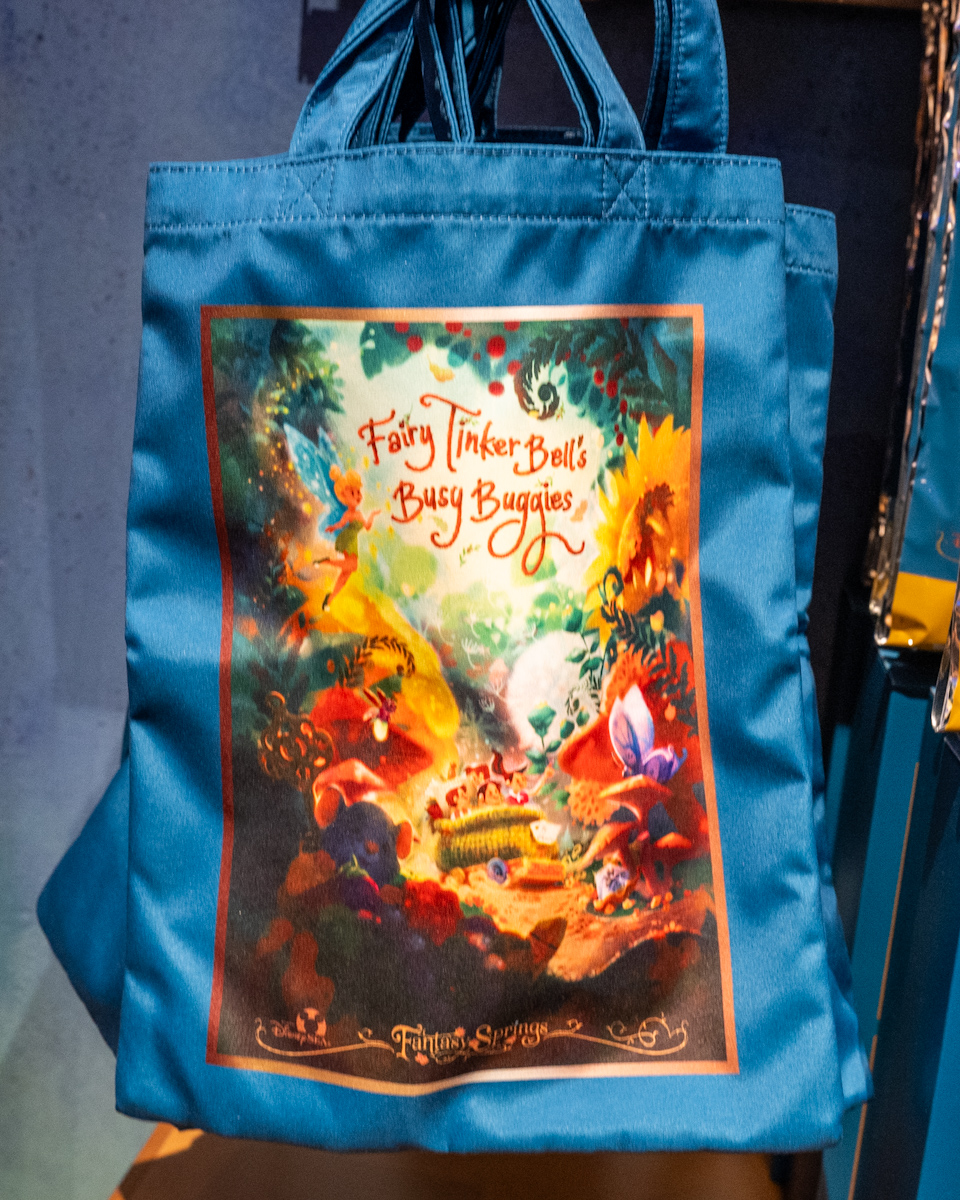 「フェアリー・ティンカーベルにビジーバギー」トートバッグ