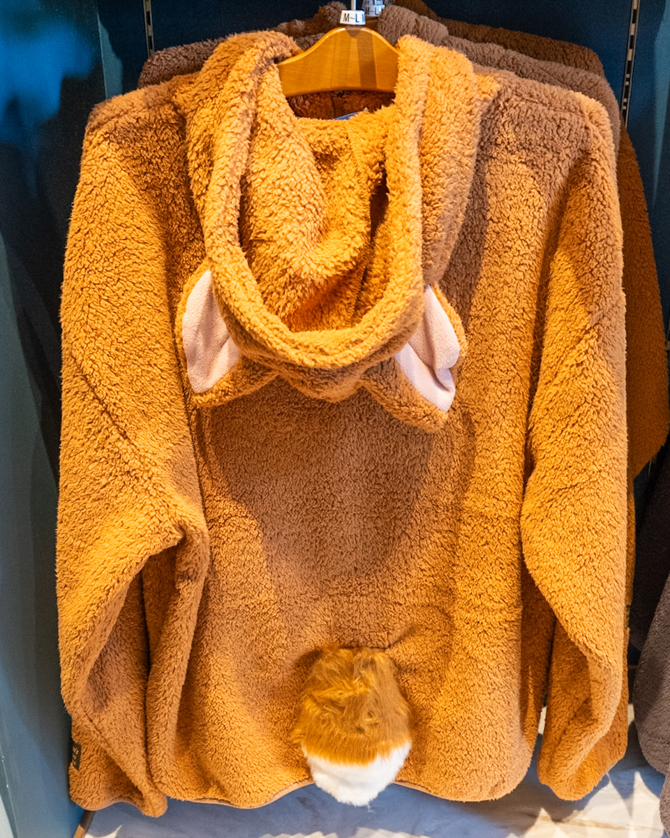 ロストキッズパーカー(ライトブラウン)裏面