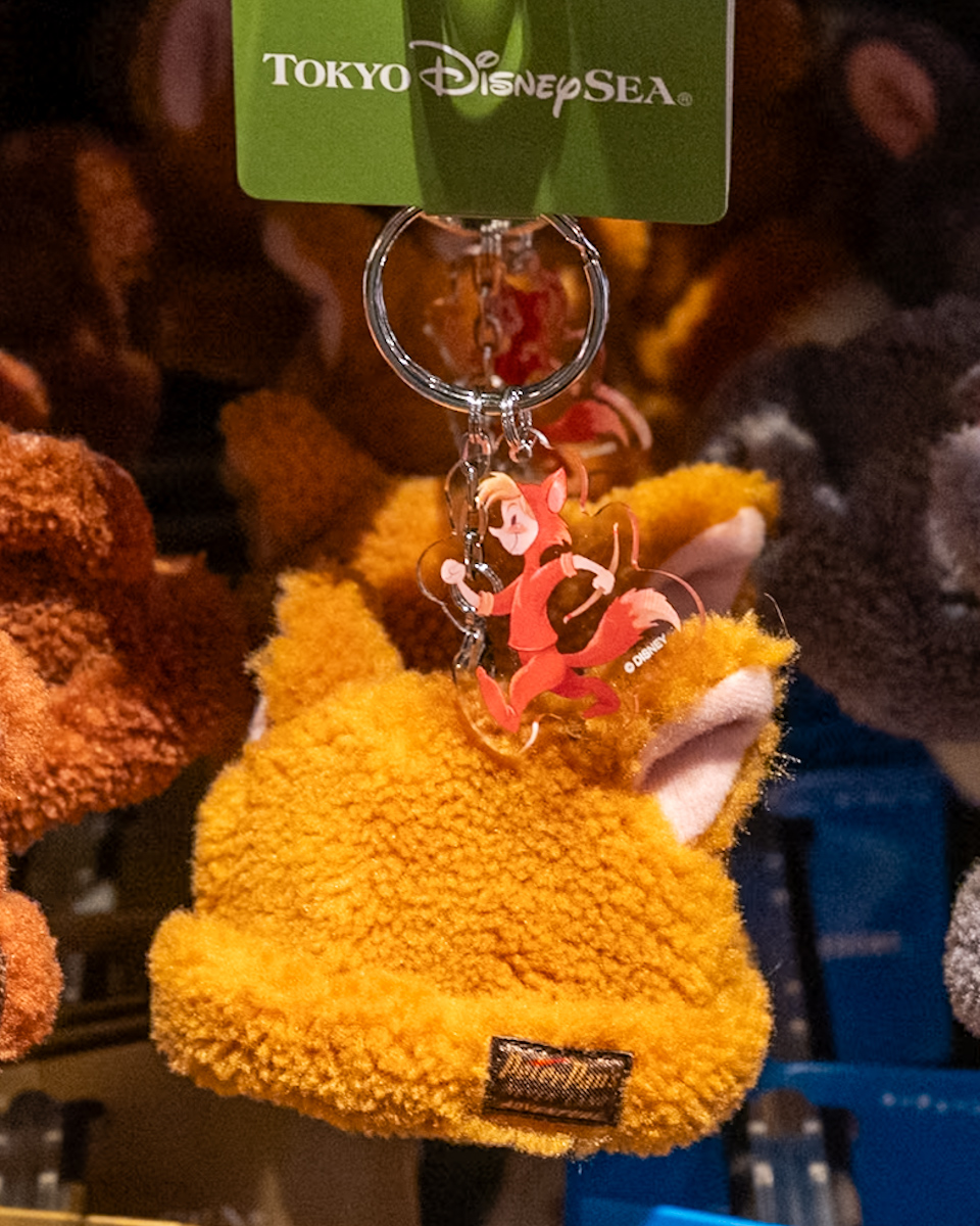 ロストキッズキャップキーチェーン(ライトブラウン)