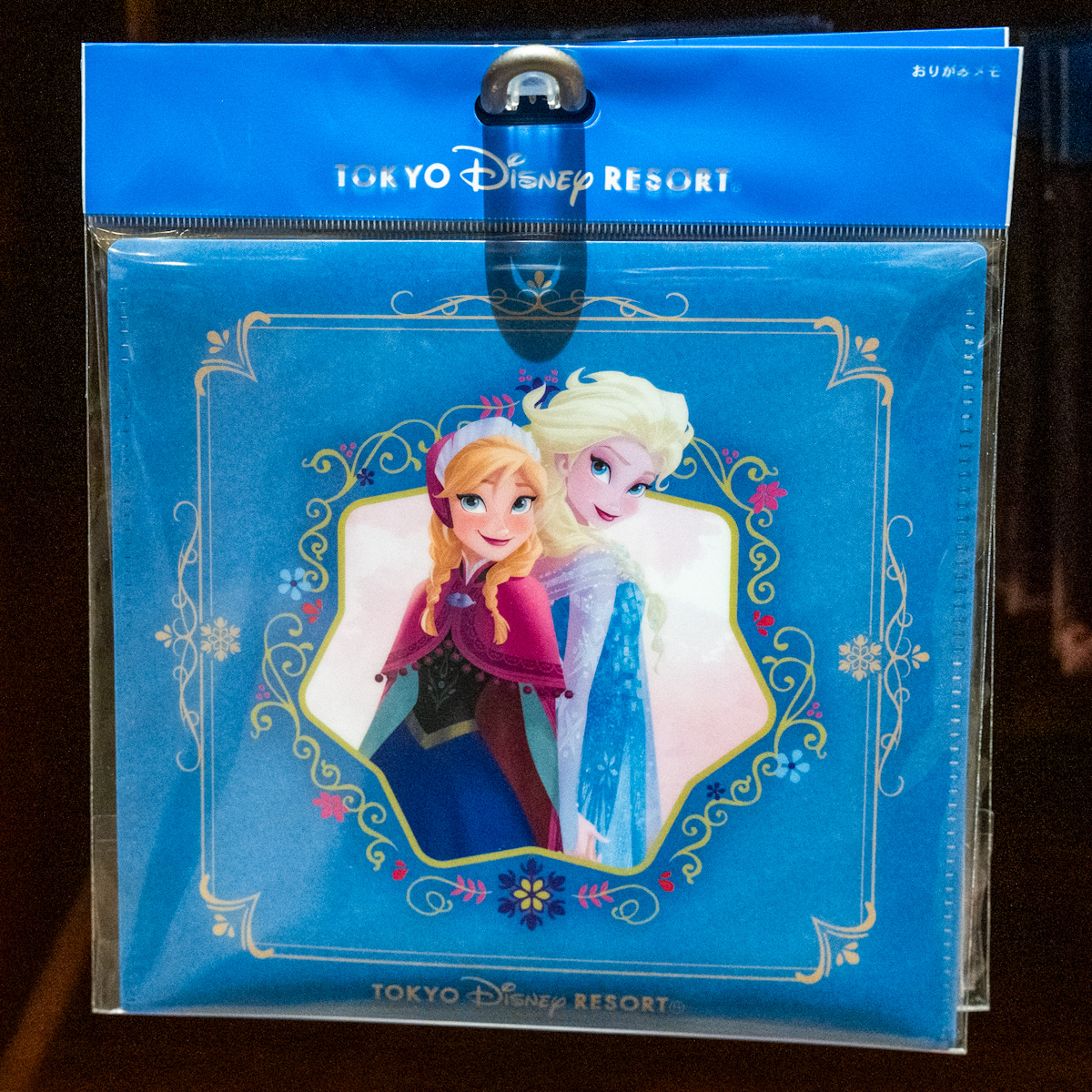 東京ディズニーリゾート『アナと雪の女王』おりがみメモ