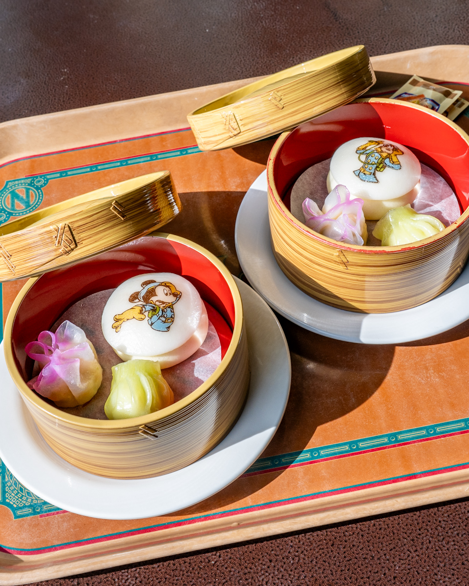 東京ディズニーシー「ヴォルケイニア・レストラン」点心三種