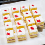 東京ディズニーランド「クリスタルパレス・レストラン」ブッフェメニュー ショートケーキ