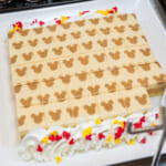 東京ディズニーランド「クリスタルパレス・レストラン」ブッフェメニュー デザート ミッキー