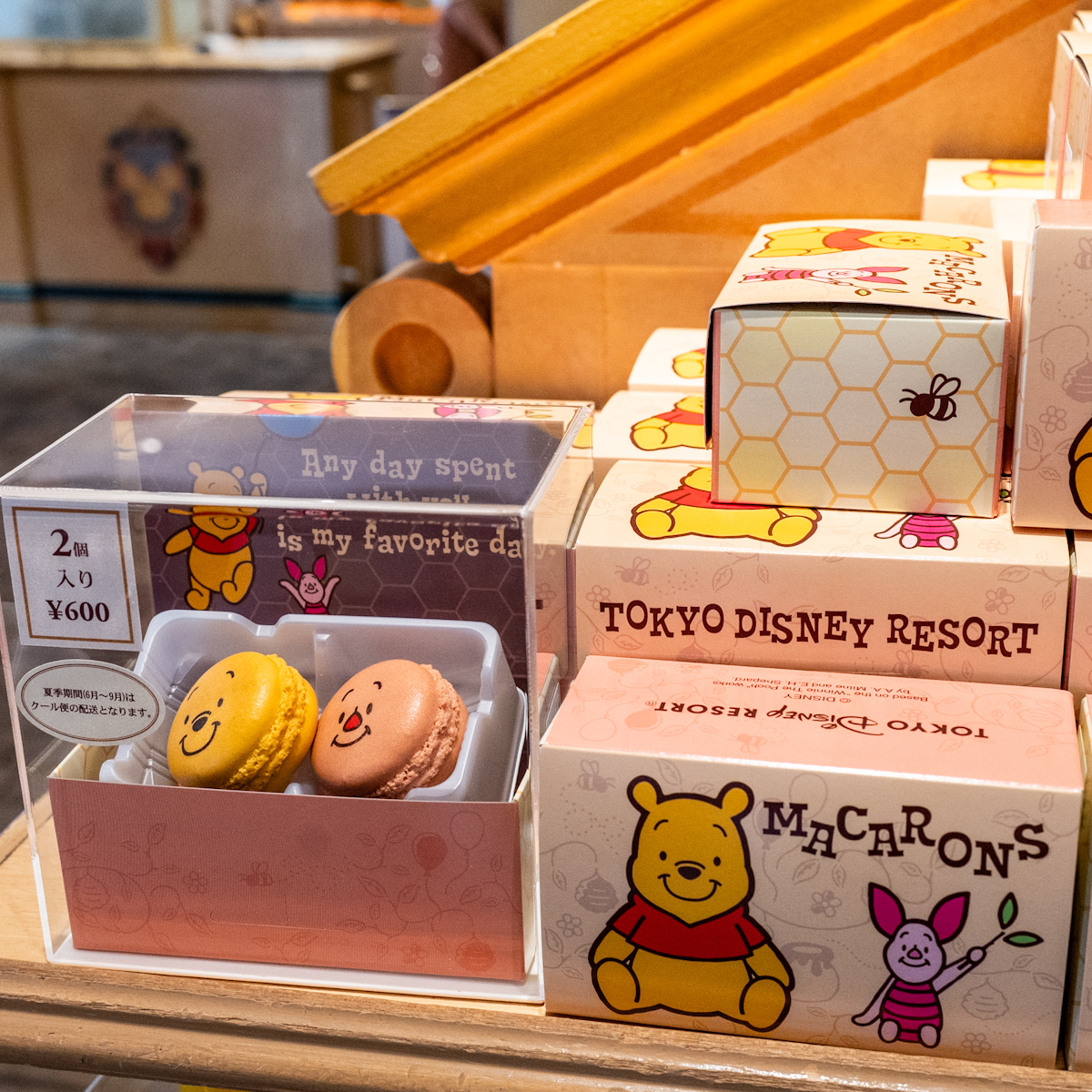 くまのプーさんマカロン紙箱