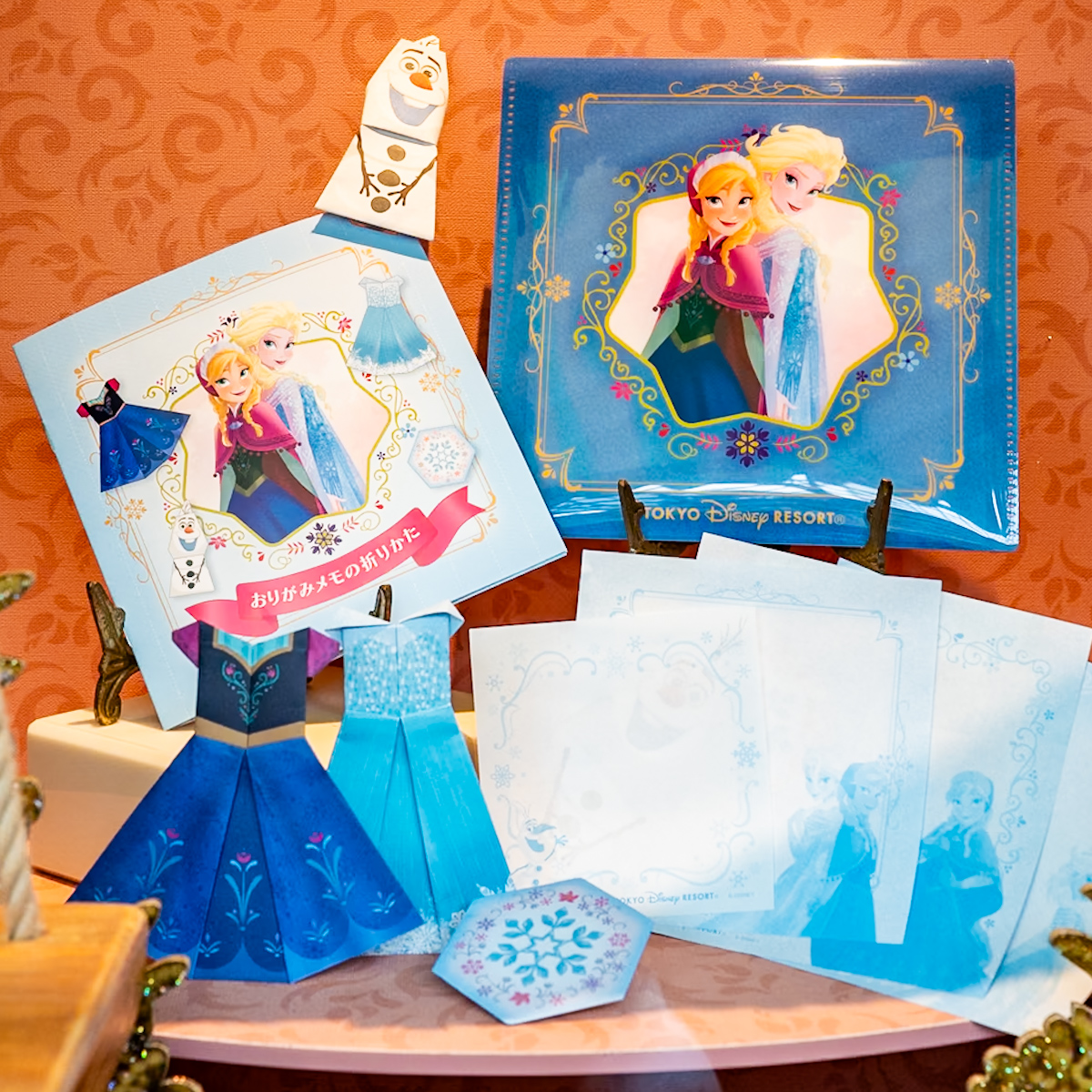東京ディズニーリゾート『アナと雪の女王』おりがみメモ　デコレーション