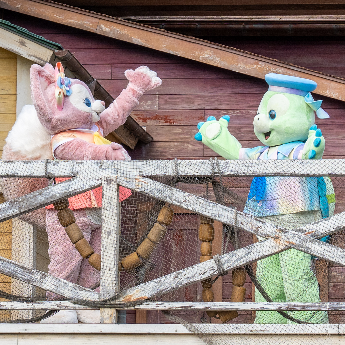 オル・メルとリーナ・ベル　キャラクターグリーティング