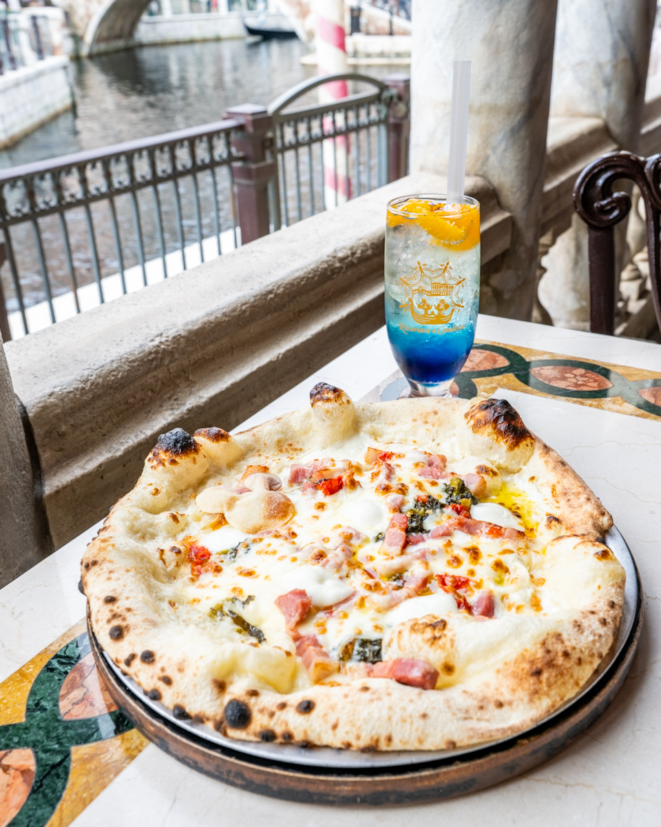 東京ディズニーシー「リストランテ・ディ・カナレット」シェフおすすめのピッツァ