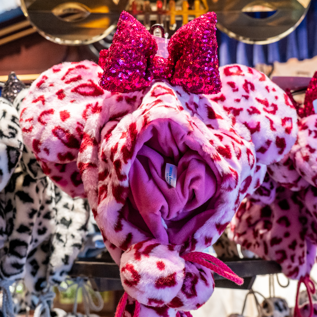 専用【新品】東京ディズニーランド　ミニー　ファンキャップ 新品タグ付☆TDR限定品☆ファンキャップ☆ミニーマウス