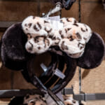 ミニーカチューシャ（レオパード柄りぼん）