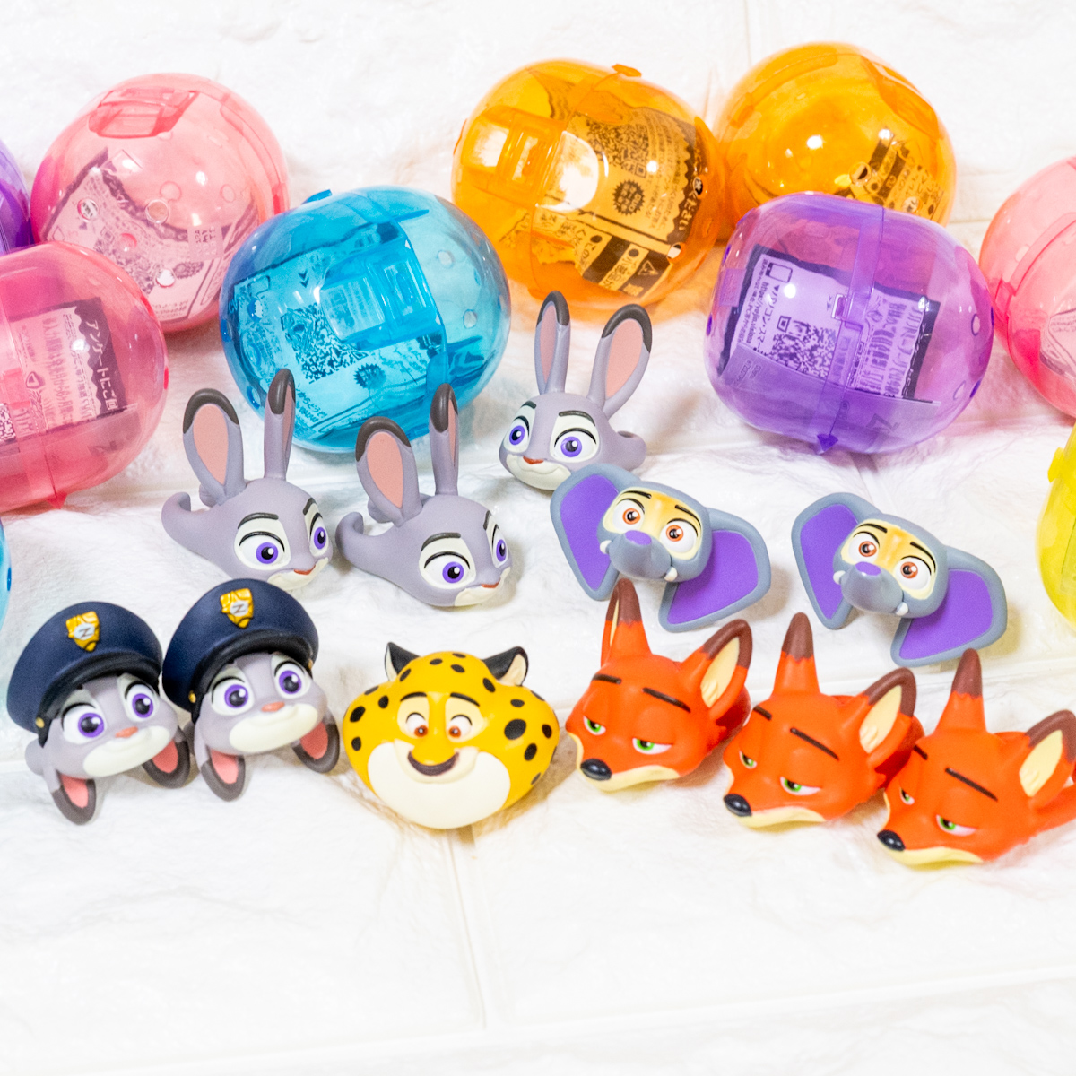 タカラトミーアーツ ガチャ 『ズートピア』ファッションリング紹介