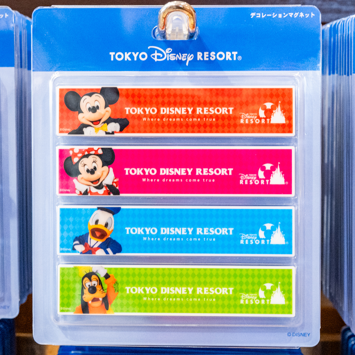 TDR ディズニー　マグネット　セット　まとめ売り 舞浜駅の案内デザイン！東京ディズニーリゾート デコレーション