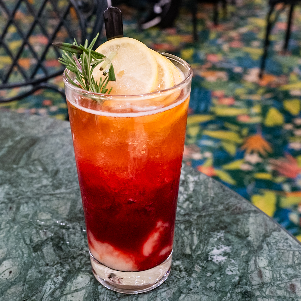 アイスフルーツティー(ピーチ&ラズベリー、バニラ)